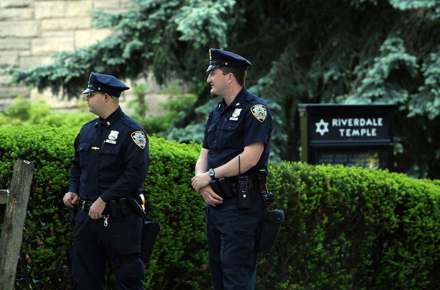 Riverdale Temple guards