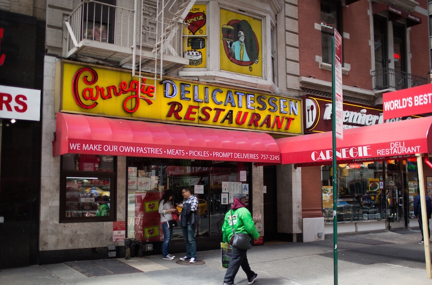 The legendary Carnegie Delicatessen in Manhattan will close in December. (Kevin Hagen/Getty Images)
