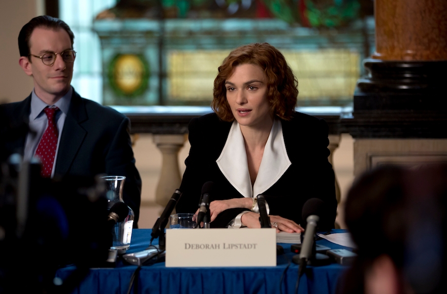 Rachel Weisz as writer and historian Deborah E. Lipstadt in 