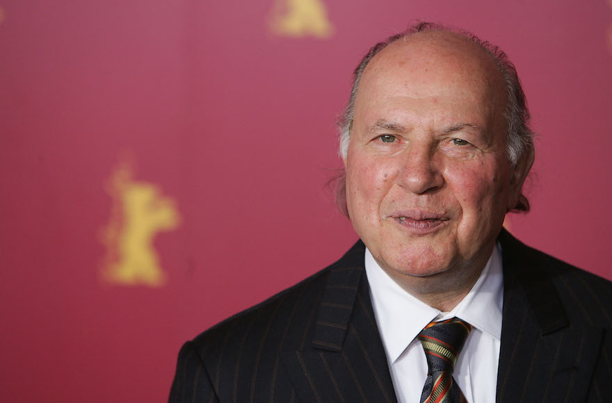 Imre Kertesz posing at the 55th Berlinale International Film Festival in Berlin, Feb. 15, 2005. (Pascal Le Segretain/Getty Images)