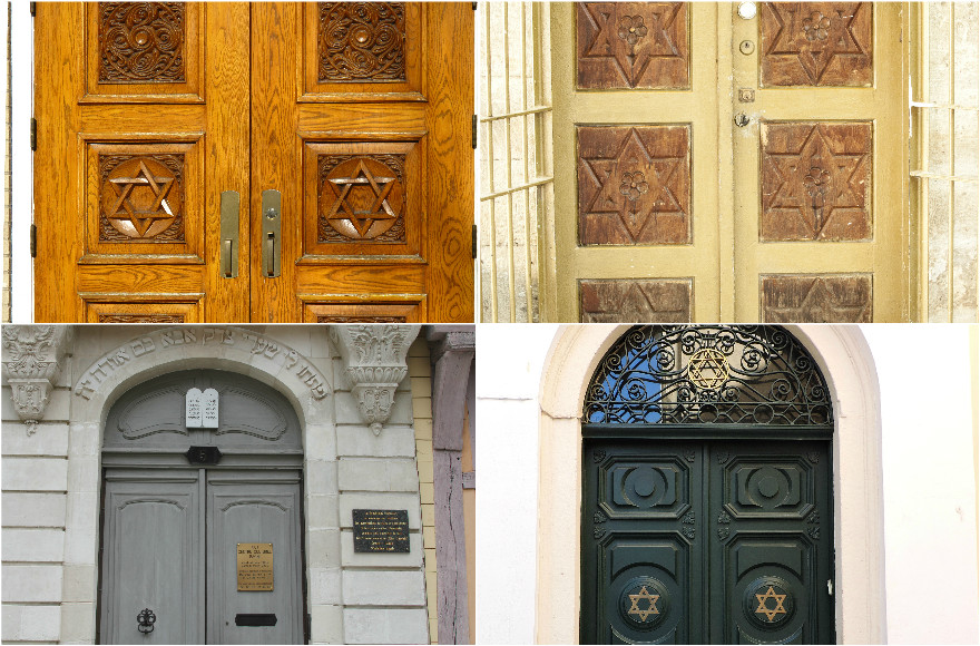 Synagogue doors
