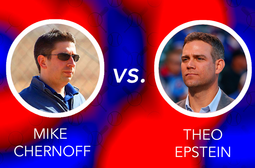 Theo Epstein and Mike Chernoff