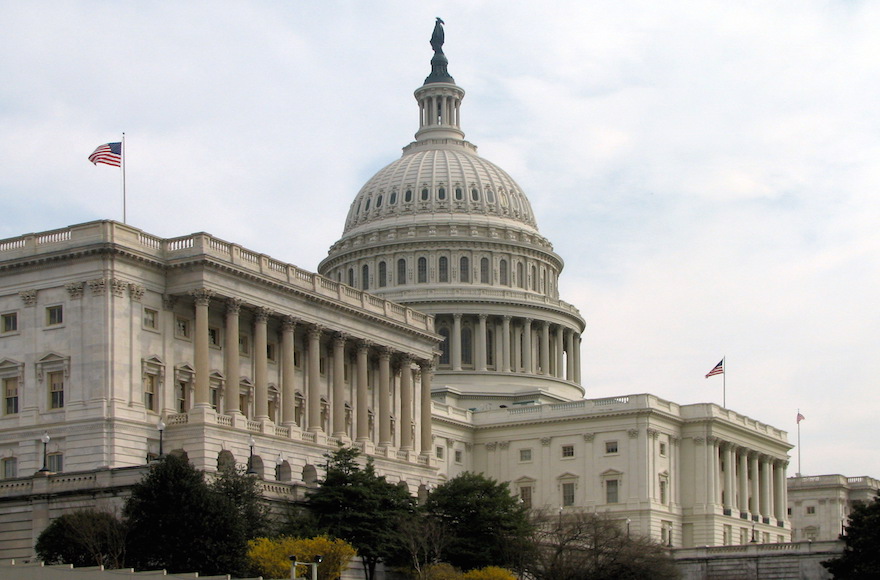 The Senate's side of the U.S. Capitol. (Wikimedia Commons)