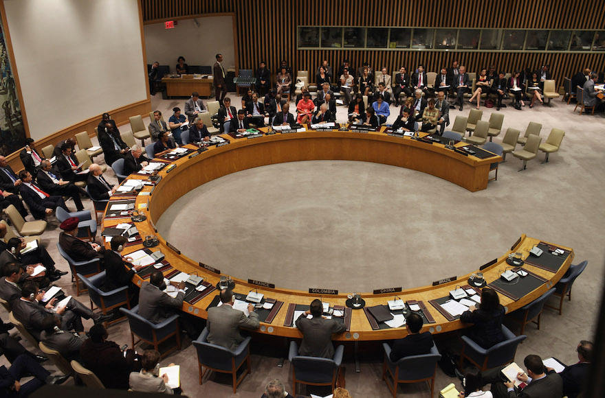 Members of the United Nations Security Council in New York City, Sept. 27, 2011. (Spencer Platt/Getty Images)