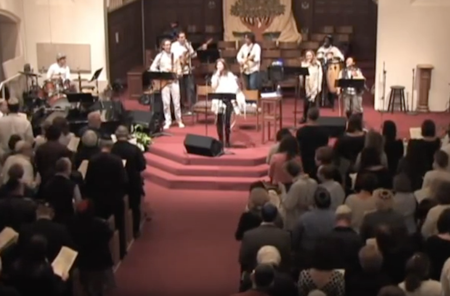 Nashuva, a spiritual community in Los Angeles, will live stream its Kol Nidre services on Tuesday evening, Oct. 11, 2016. (Screenshot from YouTube)