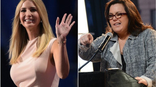 Ivanka Trump Rosie O'Donnell