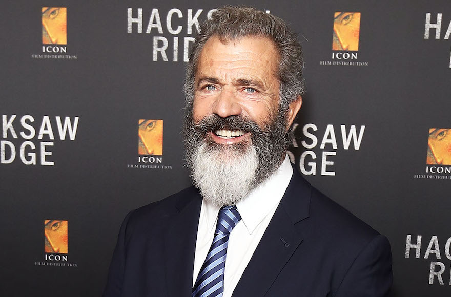 Mel Gibson arriving ahead of the Australian premiere of 