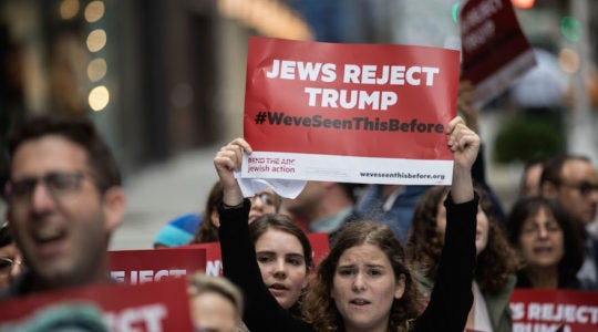 Jews against Trump