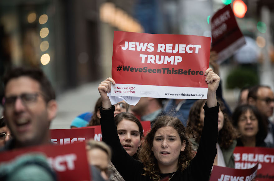 Jews against Trump