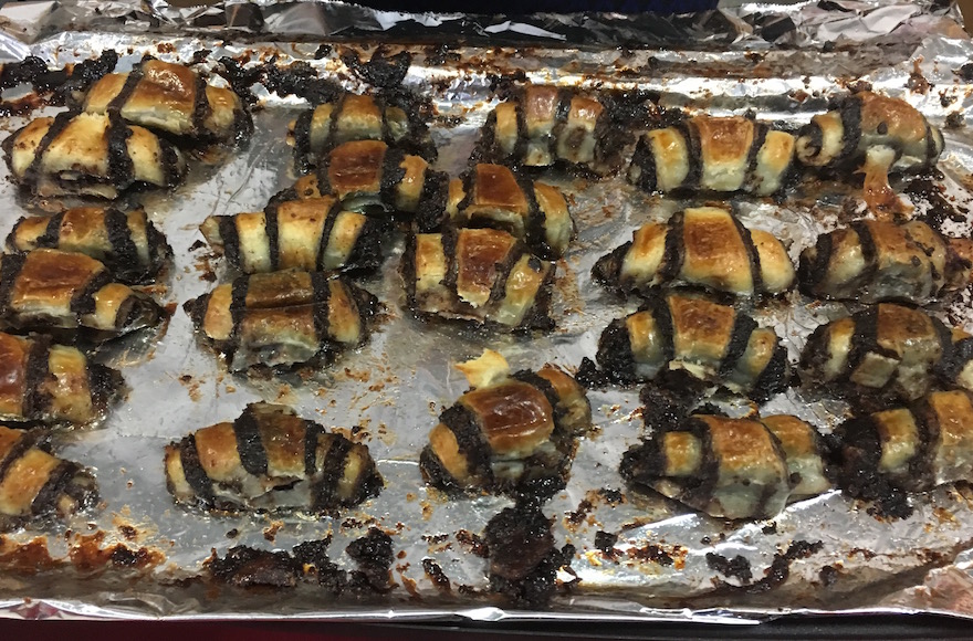 Israeli-made Marzipan rugelach (Josefin Dolsten)