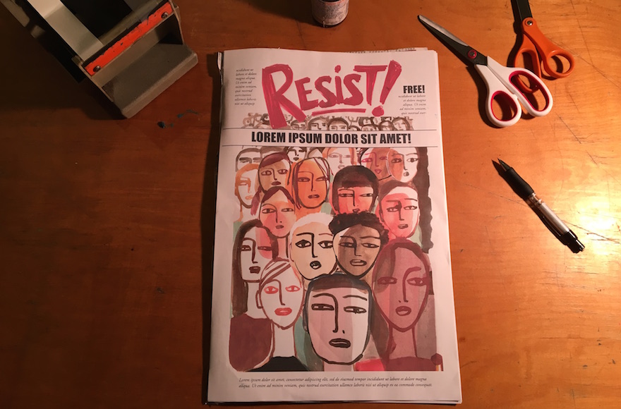 Resist comic