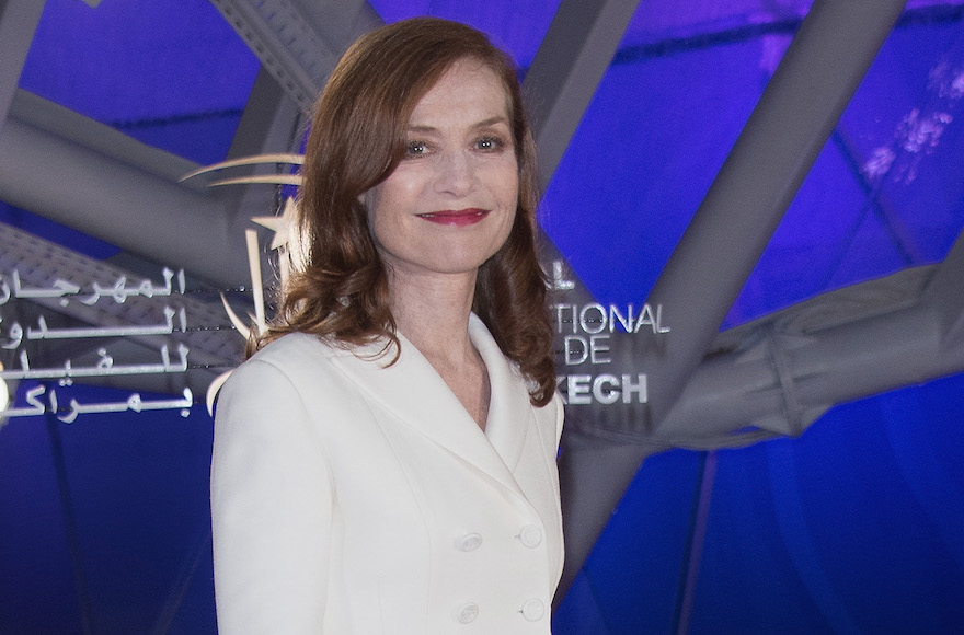 Isabelle Huppert attending the 