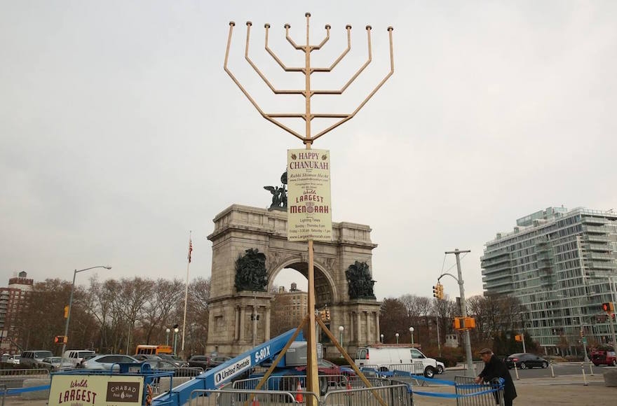 Chabad menorah