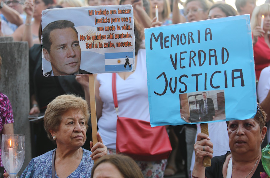 Nisman vigil