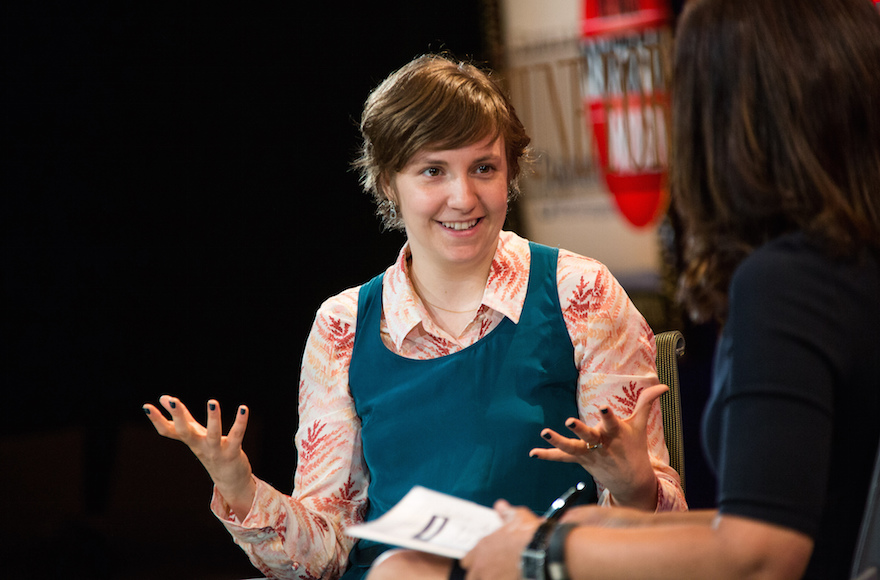 Lena Dunham, shown speaking in October 2012 at the Fortune Most Powerful Women Summit in Washington. (Krista Kennell/ Fortune Most Powerful Women Summit) 