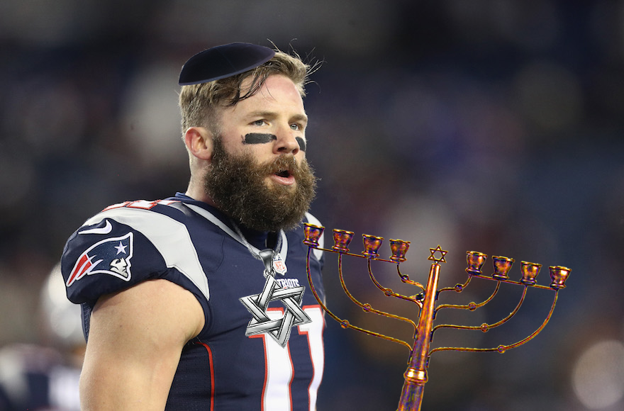 julian edelman no shirt