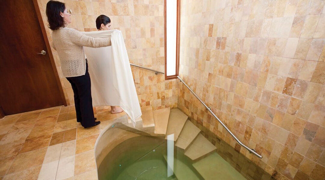 mikvah.