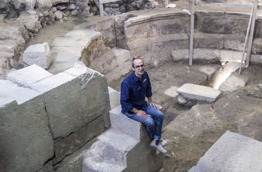 Roman theater, Western Wall Tunnels