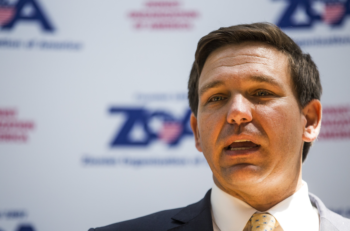 desantis jewish condemns racism cash backer