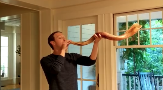 Mark Zuckerberg/ shofar