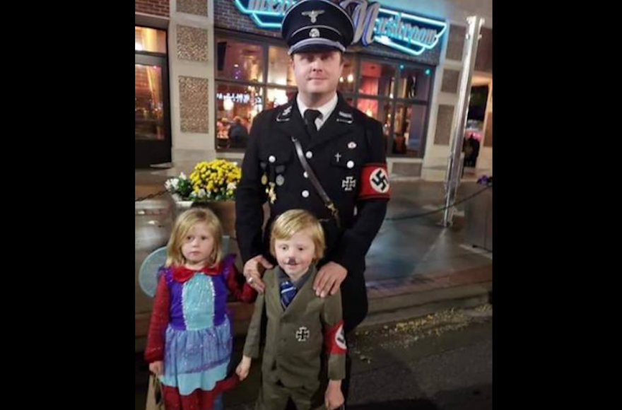 Kentucky man dresses 5-year-old son as Hitler for Halloween party - Jewish Telegraphic Agency
