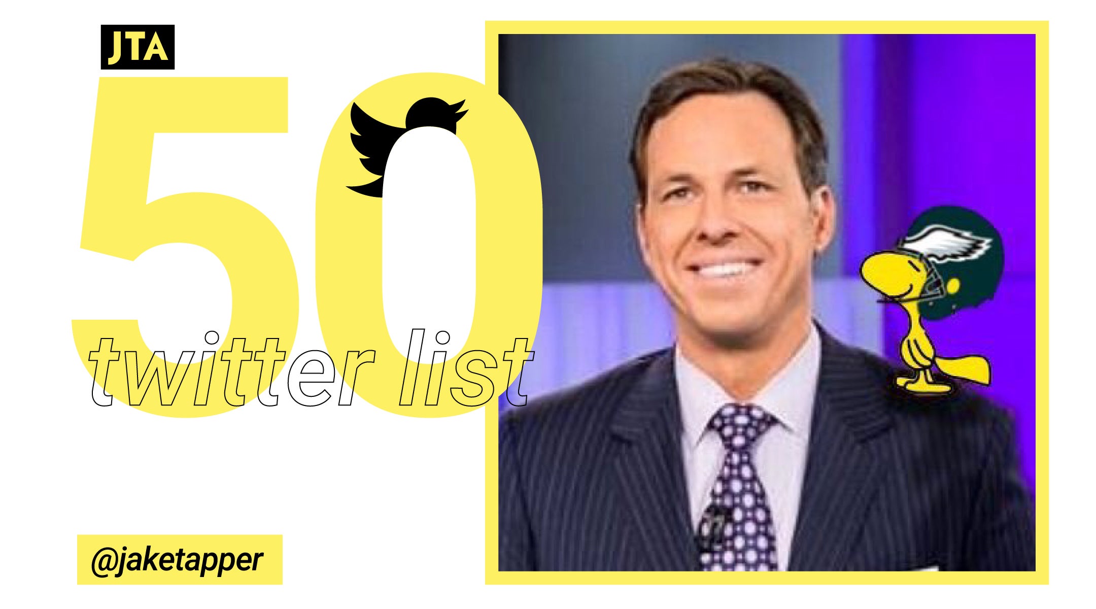 JTA Twitter 50: Jake Tapper - Jewish Telegraphic Agency