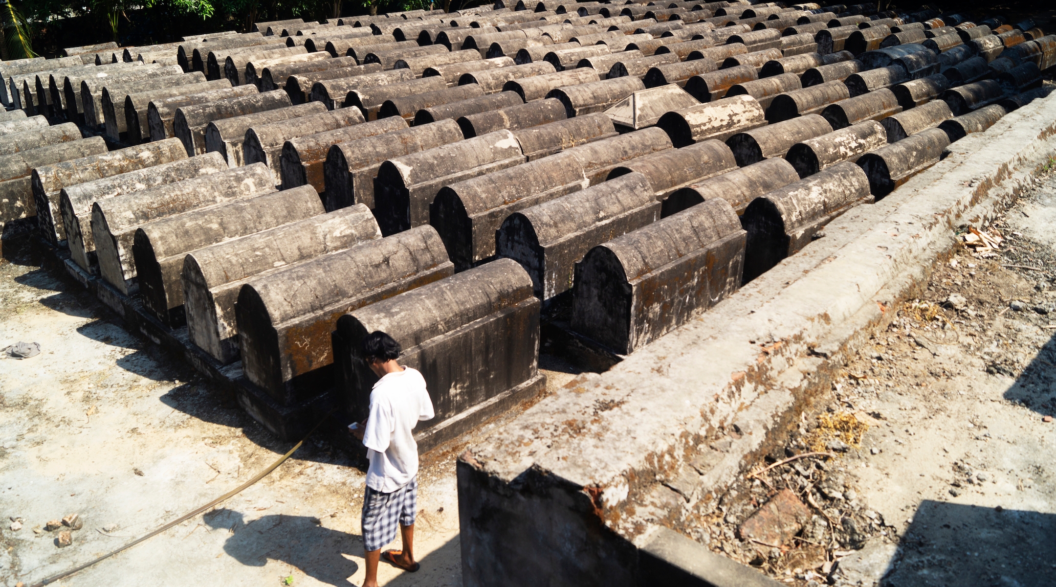 Myanmar cemetery