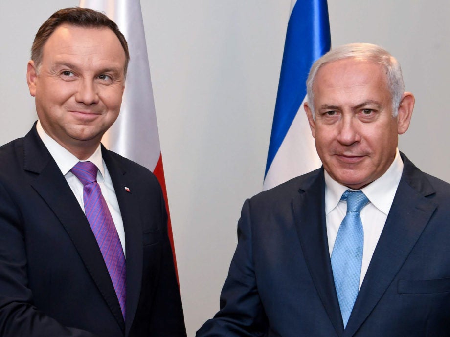 netanyahu duda