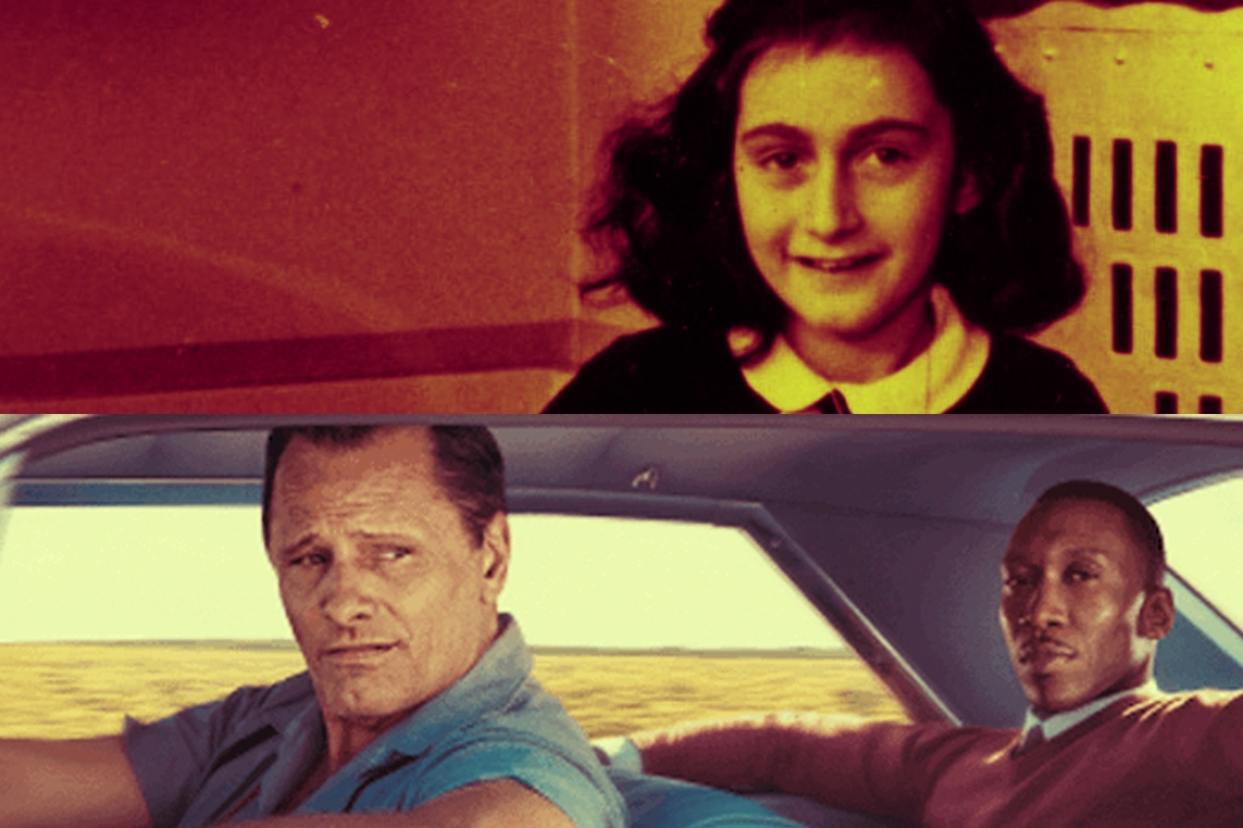 green book and anne frank