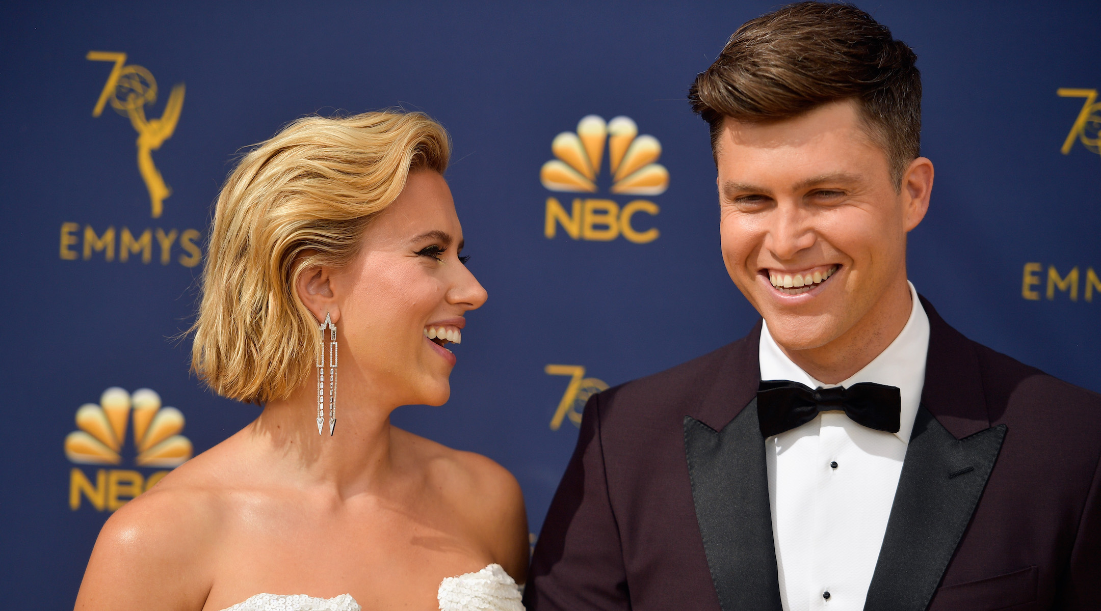 Saturday Night Live's Colin Jost and Scarlett Johansson are engaged.