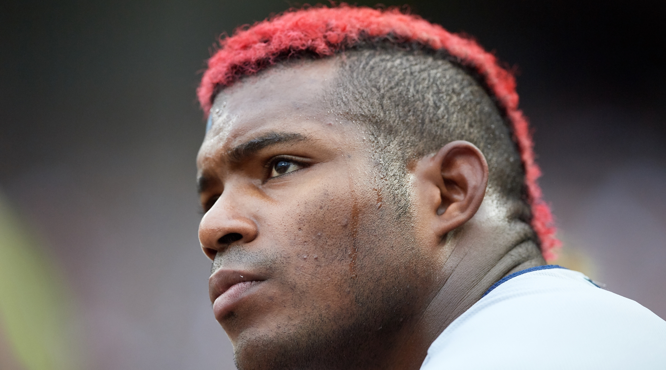 Cleveland Indians star Yasiel Puig visits Jewish camp for kids