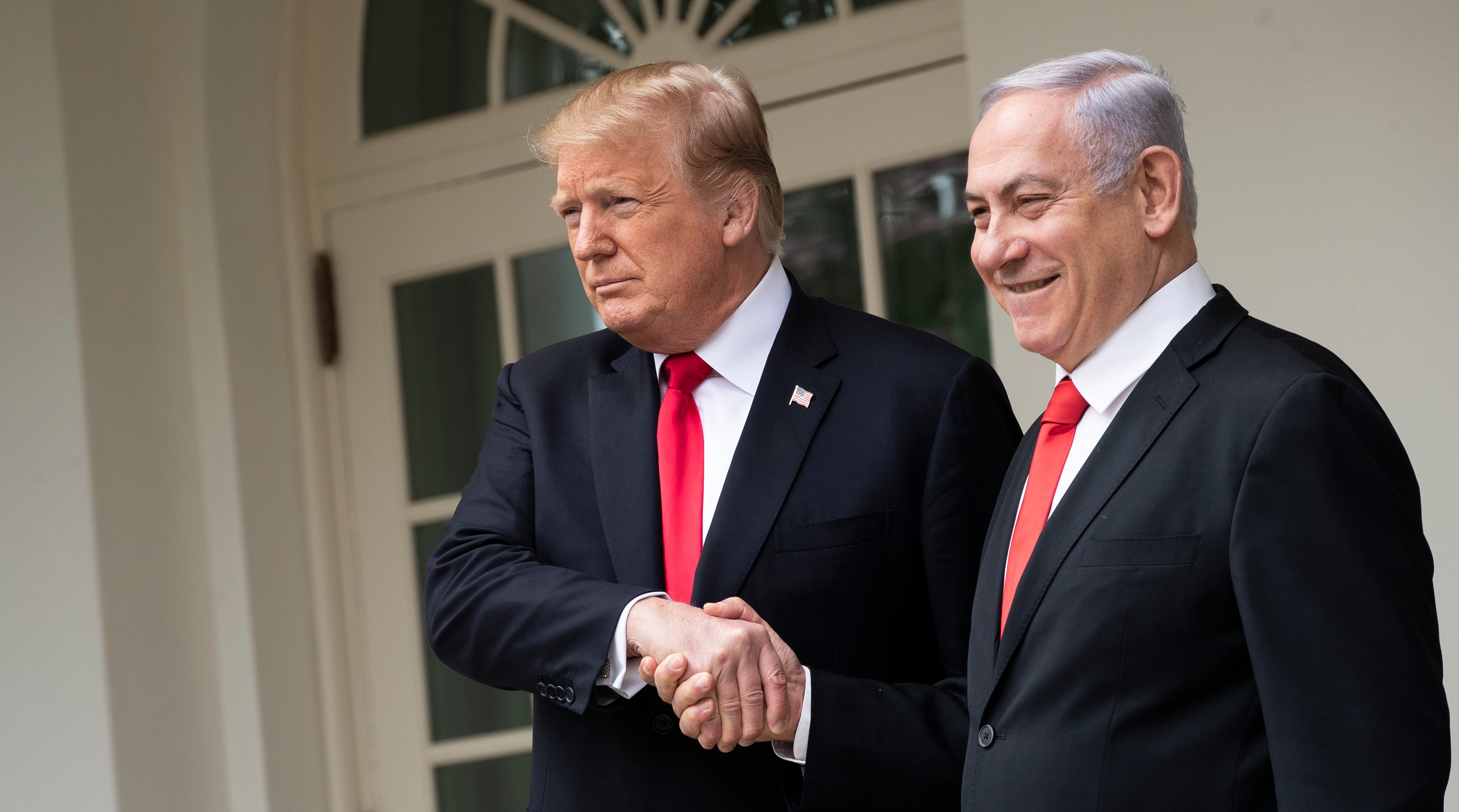 Donald Trump and Bibi Netanyahu