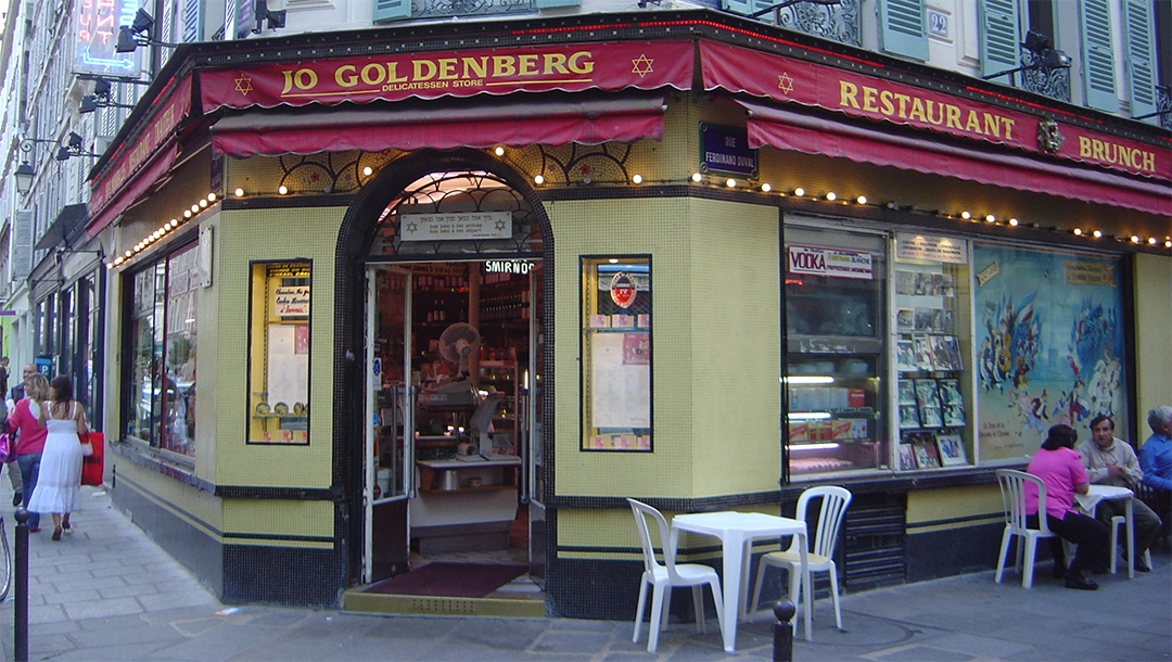 The Jo Goldenberg Restaurant in Paris, France on June 12, 2005. (David Monniaux/Wikimedia Commons)