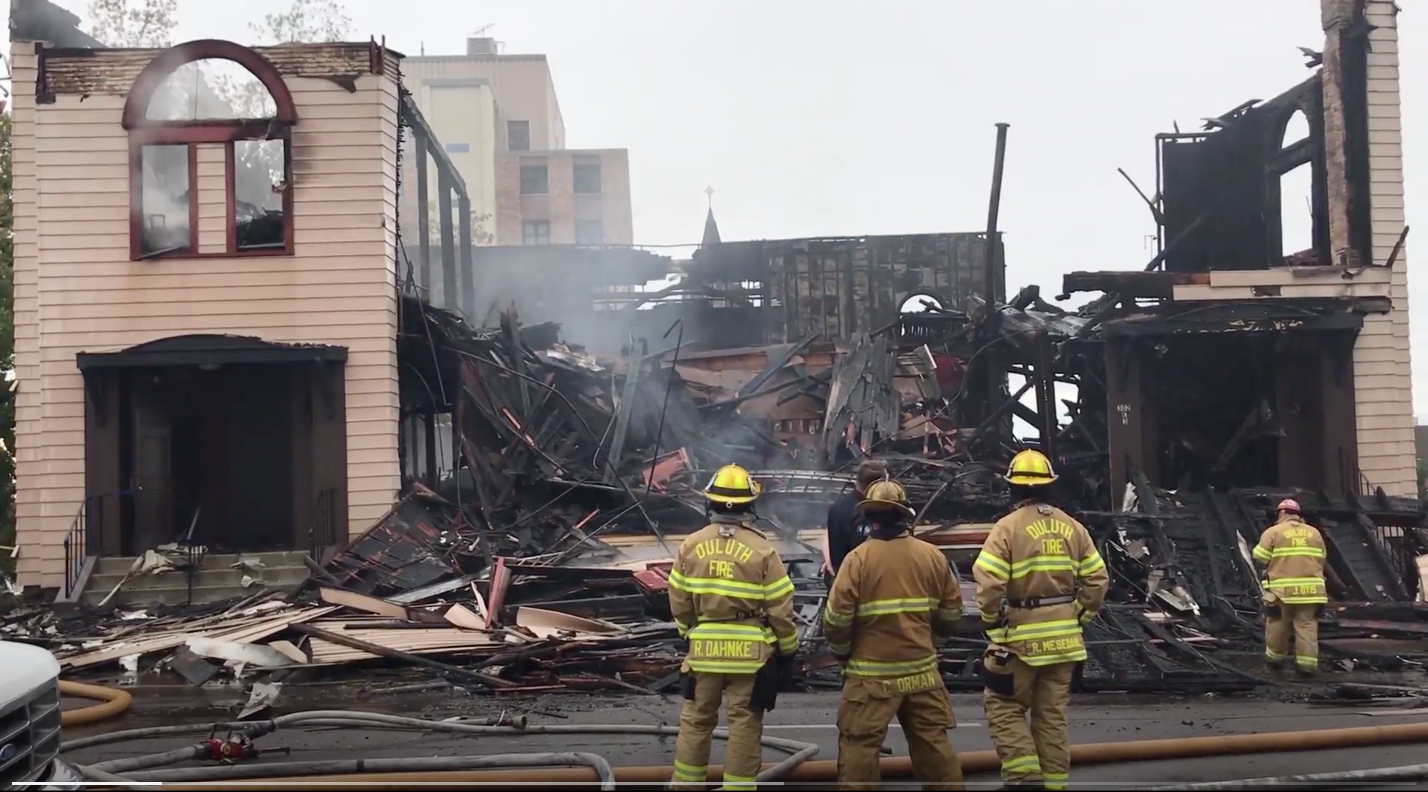 My family synagogue burned down in Minnesota this week. We lost much more than a building. - Jewish Telegraphic Agency
