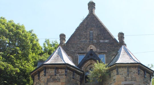 The former synagogue of the Merthyr Tydfil in Wales, the United Kingdom. (Courtesy of the Foundation for Jewish Heritage)