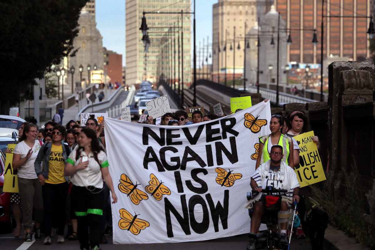 ice protest