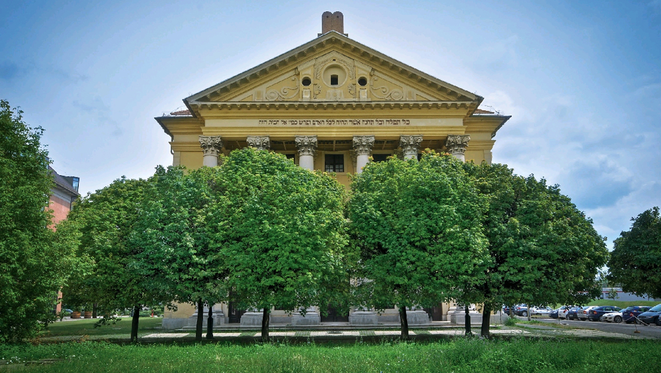 The Obuda Synagogue in Budapest, Hungary on Oct. 7, 2019. (Courtesy of EMIH)