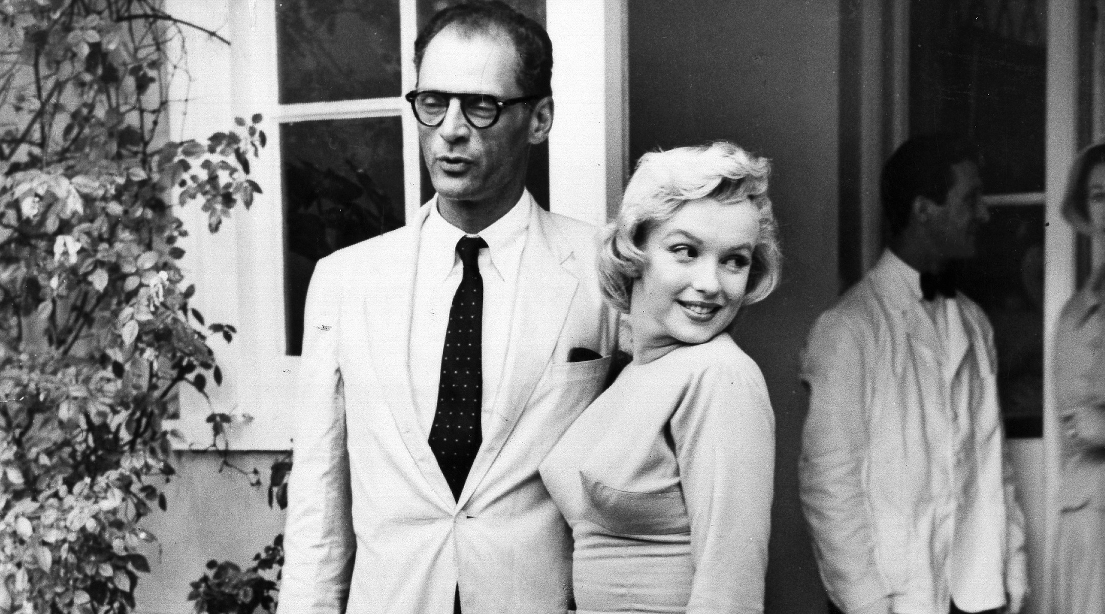 Arthur Miller and Marilyn Monroe