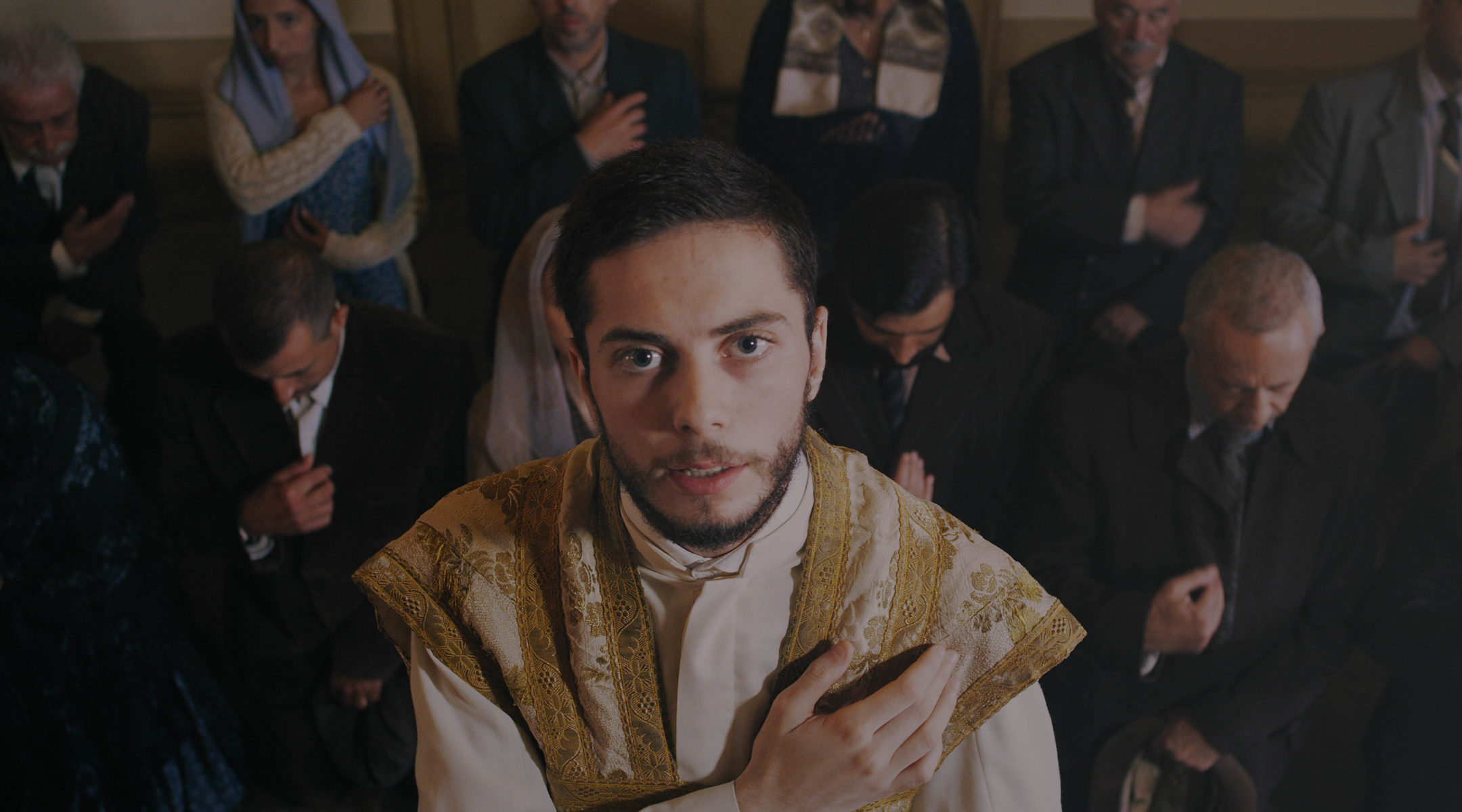 Actors portraying Portugese Jews in the film "Sefarad" that was shot in 2018 in Porto, Portugal. (Courtesy of the Jewish Community of Portugal)