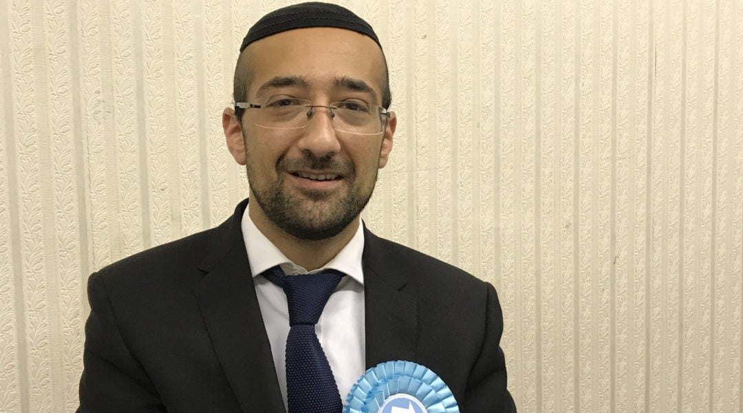 Brexit Party's Islington North candidate Yosef David. (Courtesy)