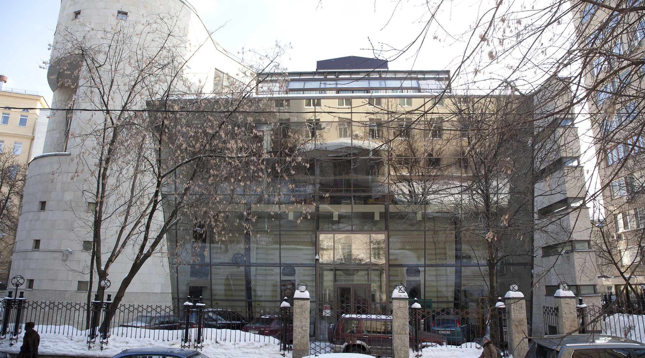 The Bolshaya Bronnaya Synagogue in Moscow, Russia. (Wikimedia Commons/Sergeiy Estrin)