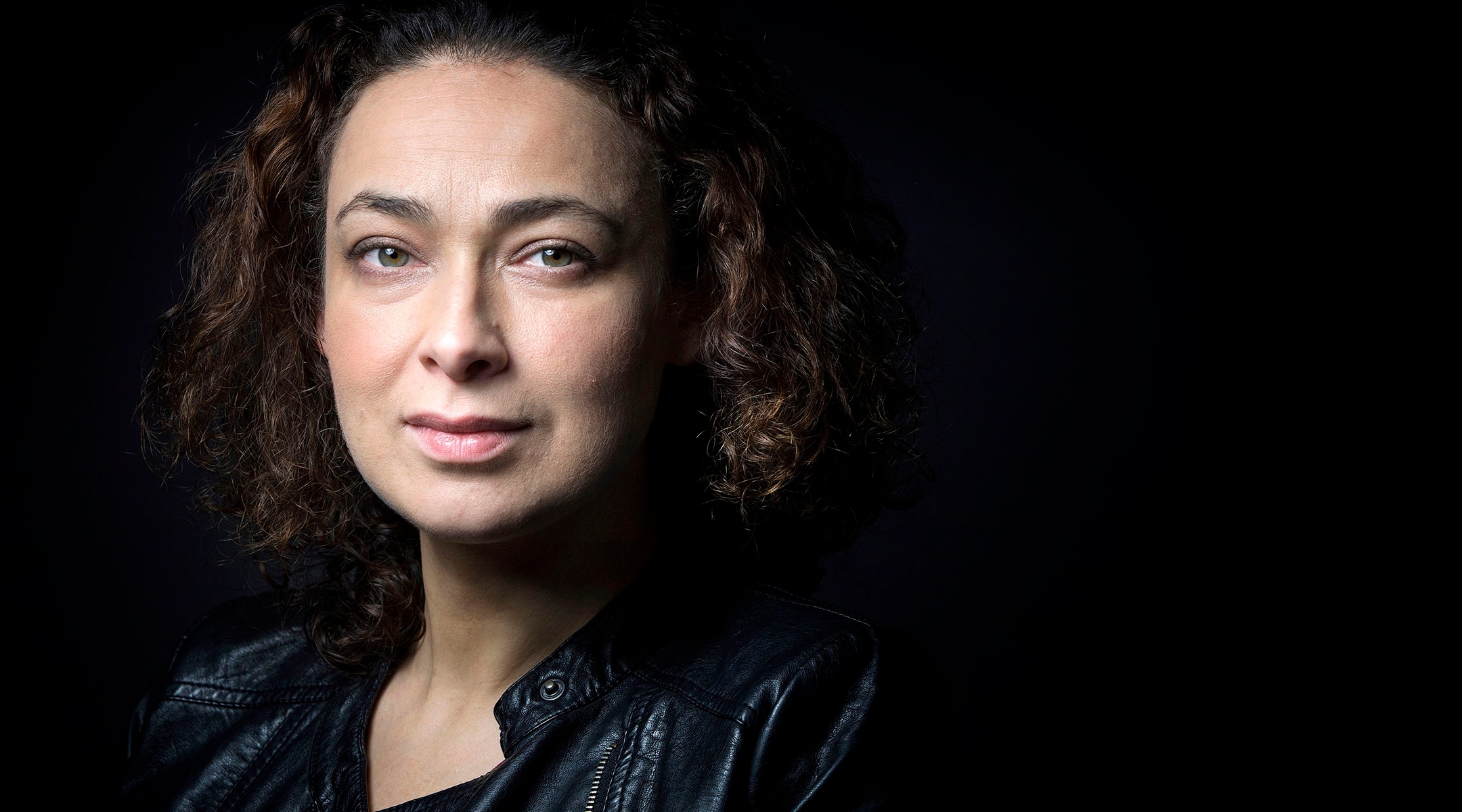 Rabbi Delphine Horvilleur poses on December 7, 2015 in Paris, France. (Joel Saget/AFP via Getty Images)