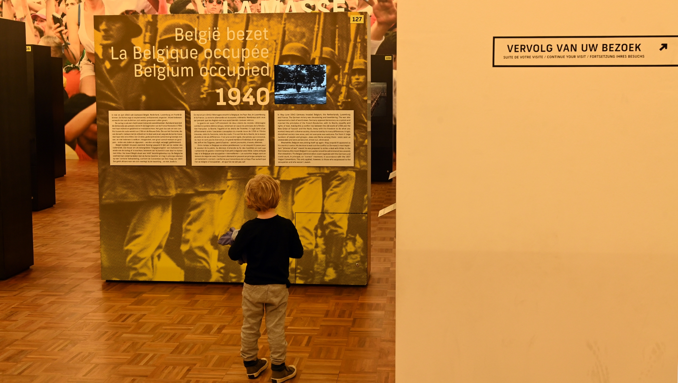 The Kazerne Dossin Holocaust museum near Antwerp has four floors that deal with various stages of the extermination of one in every four of the kingdom’s Jews. (Cnaan Liphshiz)