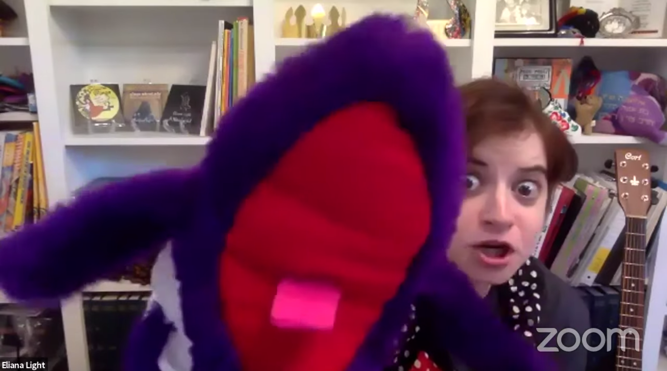 "Eliana Light... And Friends!" is a Jewish children's show that airs weekly on jewishLIVE. (Screenshot from YouTube)
