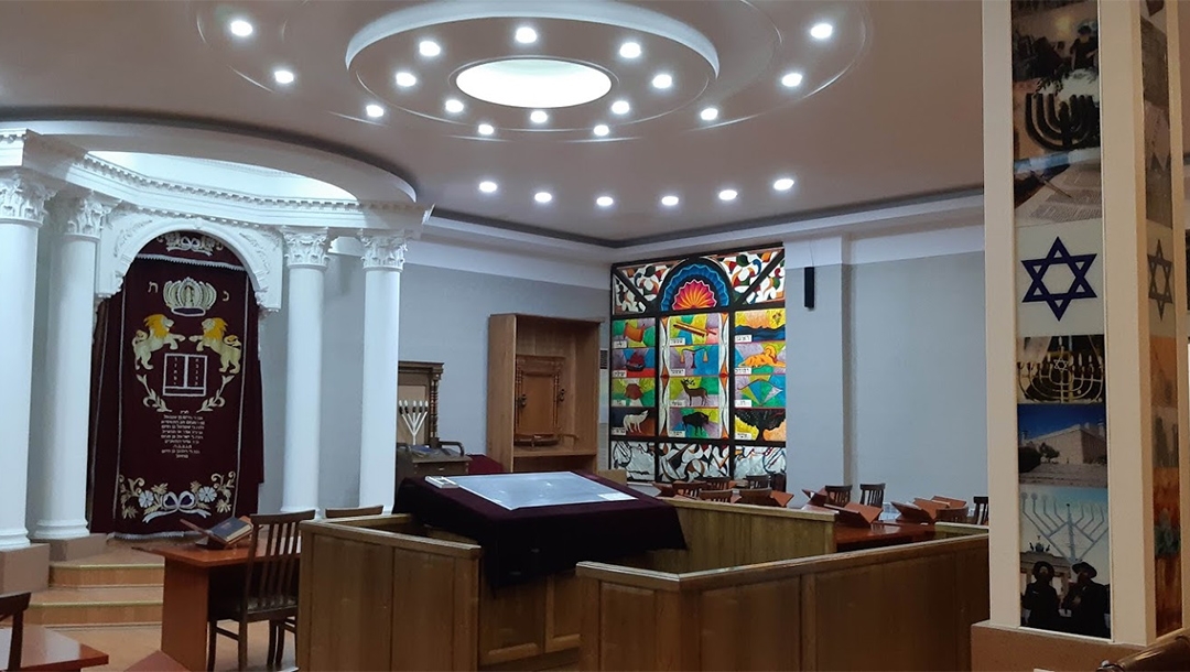 The Ashkenazi Synagogue of Tashkent, Uzbekistan. (Courtesy of L'Chaim)