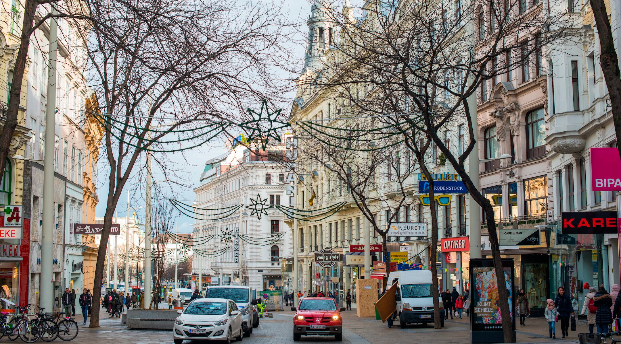 Most of the 8,000 or so Jews left in Austria live in Vienna, shown here in 2018. (Andrew Michael/Education Images/Universal Images Group via Getty Images)