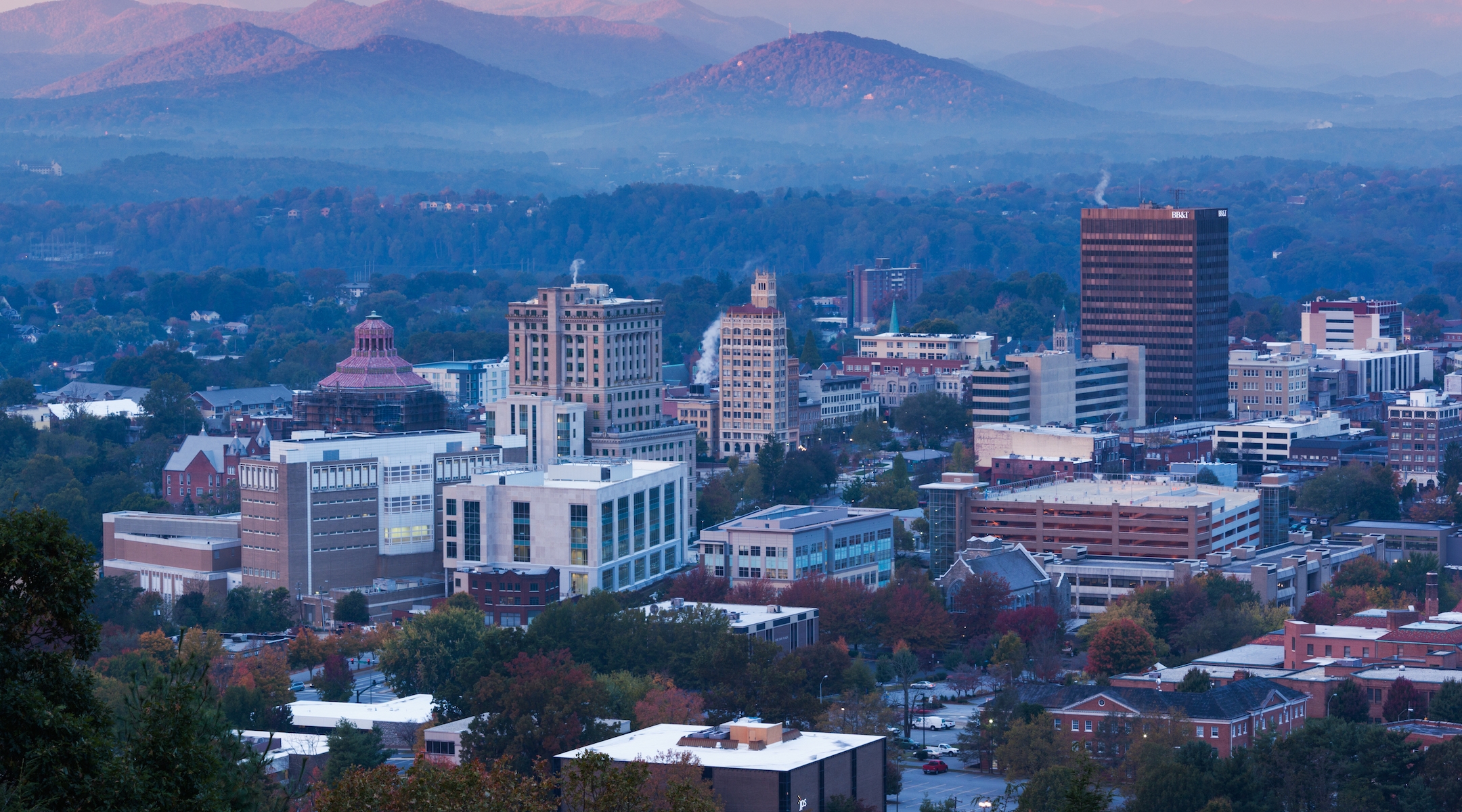 A view of Asheville, North Carolina. (Stock image)