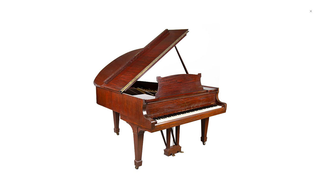 A piano that belonged to Władysław Szpilman. (Desa Uninicum)