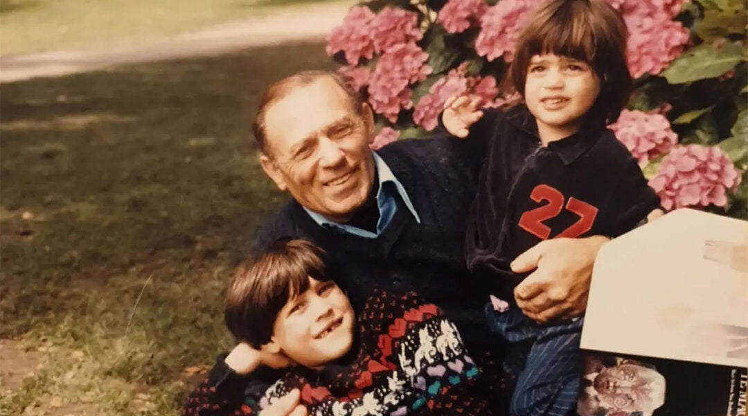 Abraham Grossman, center. (Courtesy of his family)