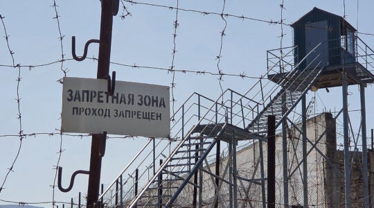 A view of a prison colony in the village of Shamkhal, Russia on 23 September, 2020. (Musa Salgereyev/TASS via Getty Images)